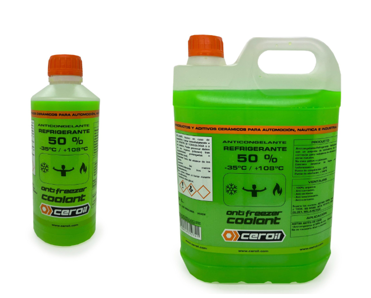 ANTICONGELANTE CEROIL  50% 5L.
